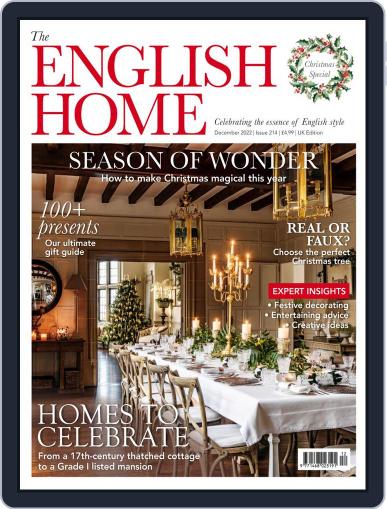 The English Home December 1st, 2022 Digital Back Issue Cover