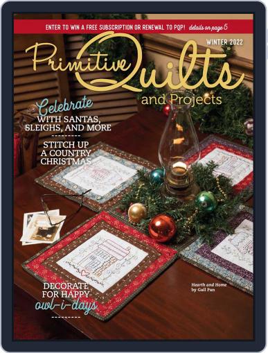Primitive Quilts And Projects October 12th, 2022 Digital Back Issue Cover