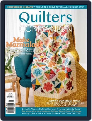 Quilters Companion November 1st, 2022 Digital Back Issue Cover