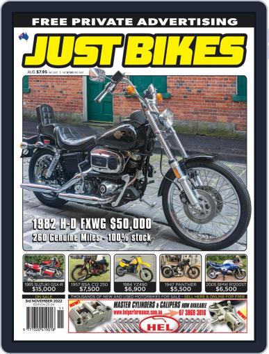 Just Bikes October 24th, 2022 Digital Back Issue Cover