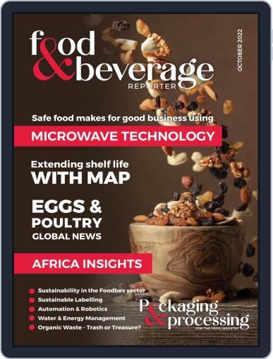 Food & Beverage Reporter October 1st, 2022 Digital Back Issue Cover