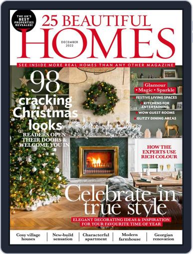 25 Beautiful Homes December 1st, 2022 Digital Back Issue Cover
