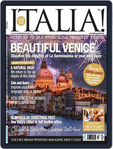Italia November 3rd, 2022 Digital Back Issue Cover