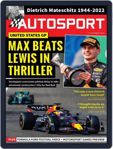 Autosport October 27th, 2022 Digital Back Issue Cover
