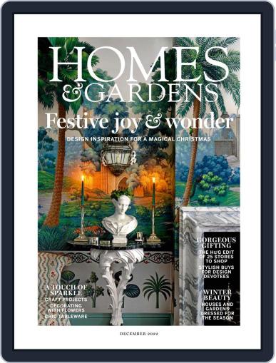 Homes & Gardens December 1st, 2022 Digital Back Issue Cover