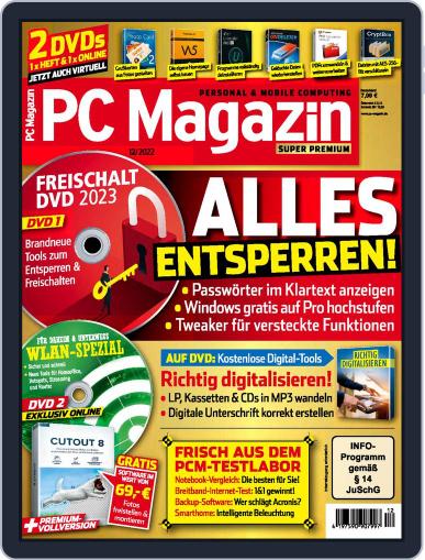 PC Magazin November 3rd, 2022 Digital Back Issue Cover