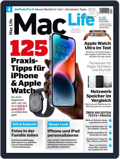 MacLife Germany December 1st, 2022 Digital Back Issue Cover