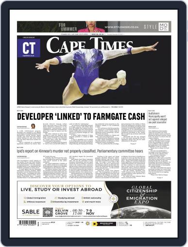 Cape Times November 3rd, 2022 Digital Back Issue Cover