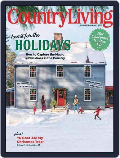 Country Living December 1st, 2022 Digital Back Issue Cover