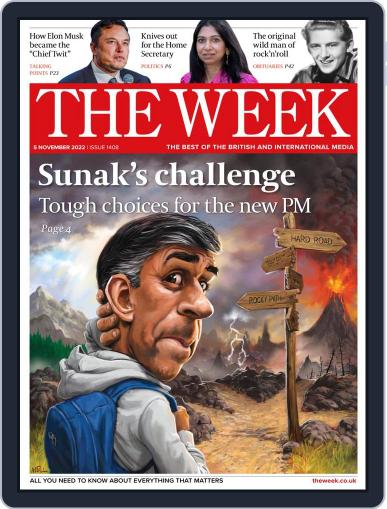 The Week United Kingdom November 5th, 2022 Digital Back Issue Cover