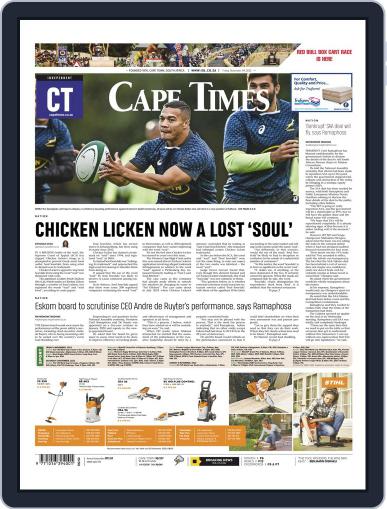 Cape Times November 4th, 2022 Digital Back Issue Cover