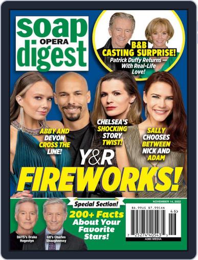 Soap Opera Digest November 14th, 2022 Digital Back Issue Cover