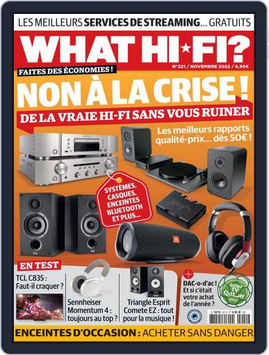 What Hifi France November 1st, 2022 Digital Back Issue Cover