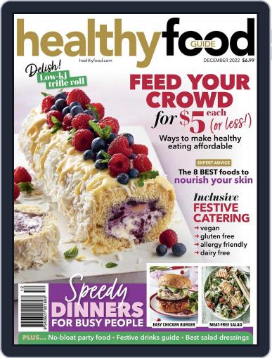 Healthy Food Guide December 1st, 2022 Digital Back Issue Cover