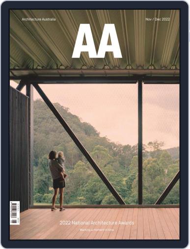 Architecture Australia November 1st, 2022 Digital Back Issue Cover