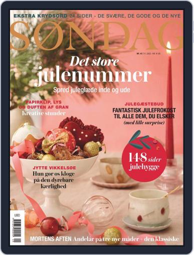 SØNDAG November 7th, 2022 Digital Back Issue Cover