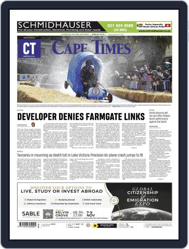 Cape Times November 7th, 2022 Digital Back Issue Cover