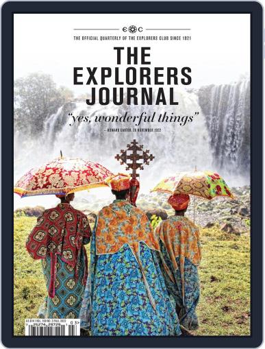 The Explorers Journal November 3rd, 2022 Digital Back Issue Cover