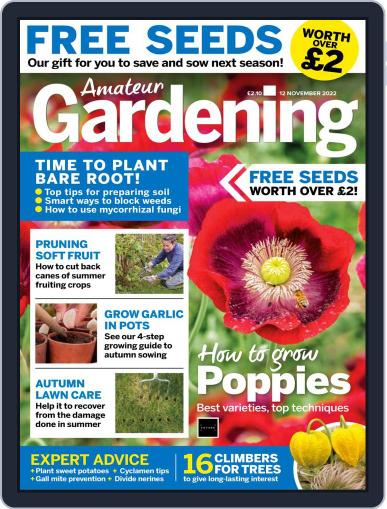 Amateur Gardening November 12th, 2022 Digital Back Issue Cover