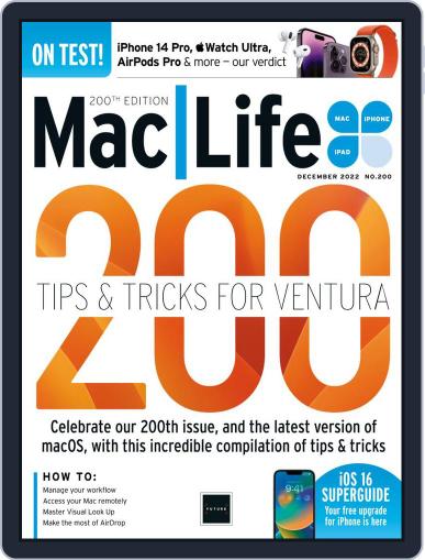 MacLife December 1st, 2022 Digital Back Issue Cover