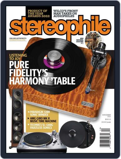 Stereophile December 1st, 2022 Digital Back Issue Cover