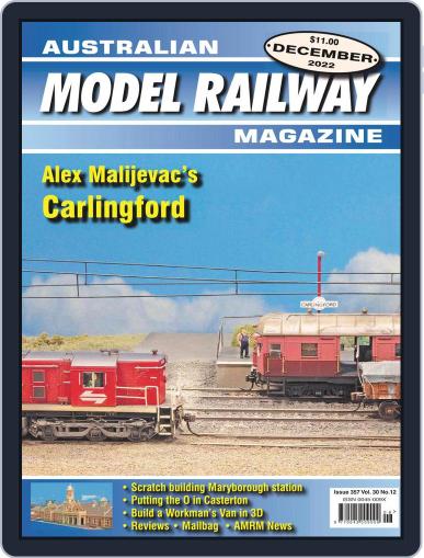 Australian Model Railway December 1st, 2022 Digital Back Issue Cover