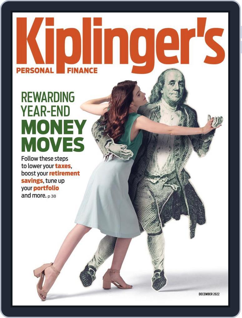 Kiplinger's Personal Finance (Digital) Subscription                    December 1st, 2022 Issue