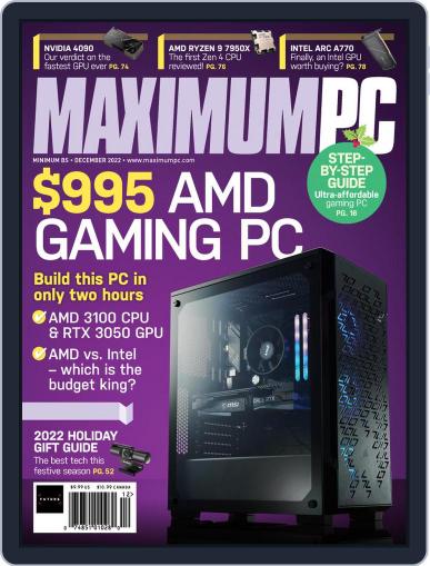 Maximum PC December 1st, 2022 Digital Back Issue Cover