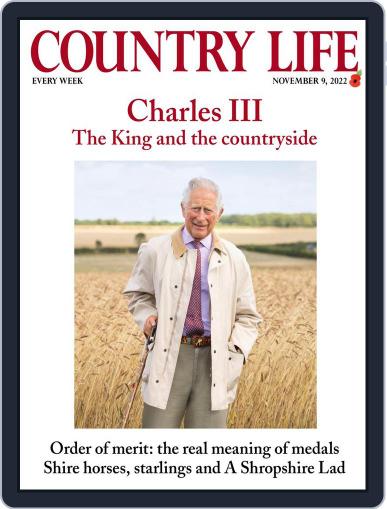 Country Life November 9th, 2022 Digital Back Issue Cover