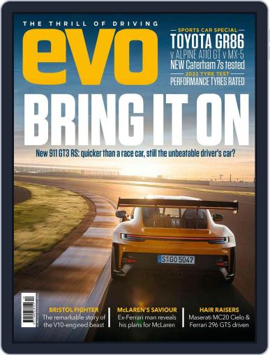 Evo December 1st, 2022 Digital Back Issue Cover