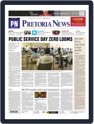 Pretoria News November 8th, 2022 Digital Back Issue Cover