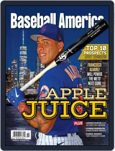 Baseball America November 1st, 2022 Digital Back Issue Cover