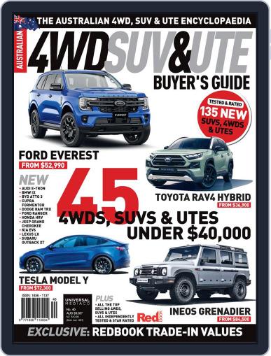 Australian 4WD & SUV Buyer's Guide September 1st, 2022 Digital Back Issue Cover