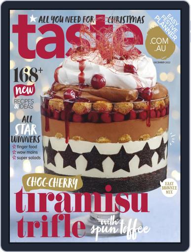 Taste.com.au December 1st, 2022 Digital Back Issue Cover