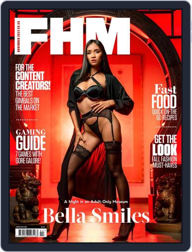 FHM US November 1st, 2022 Digital Back Issue Cover