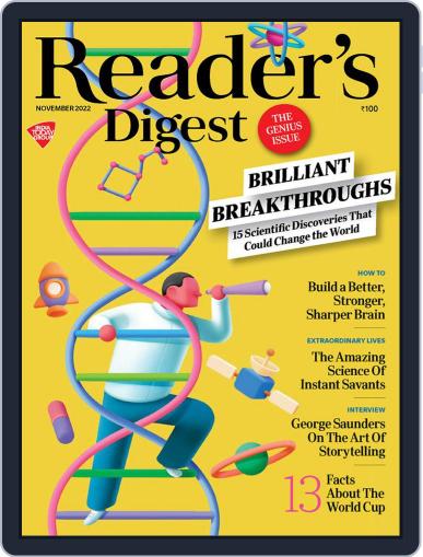 Reader's Digest India November 1st, 2022 Digital Back Issue Cover