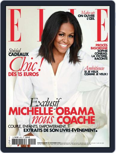 Elle France November 10th, 2022 Digital Back Issue Cover