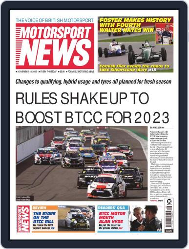 Motorsport News November 10th, 2022 Digital Back Issue Cover