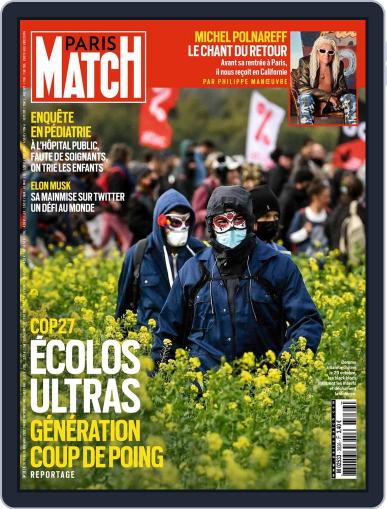 Paris Match November 10th, 2022 Digital Back Issue Cover