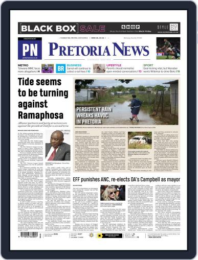 Pretoria News November 9th, 2022 Digital Back Issue Cover