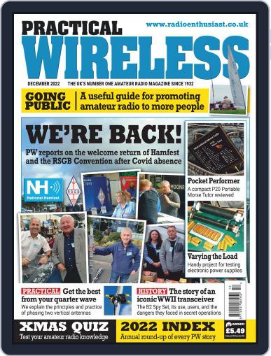 Practical Wireless December 1st, 2022 Digital Back Issue Cover