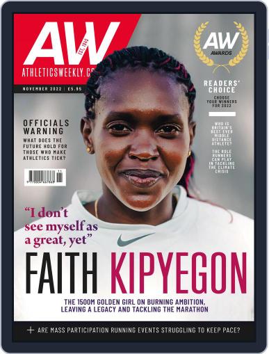 AW - Athletics Weekly November 1st, 2022 Digital Back Issue Cover