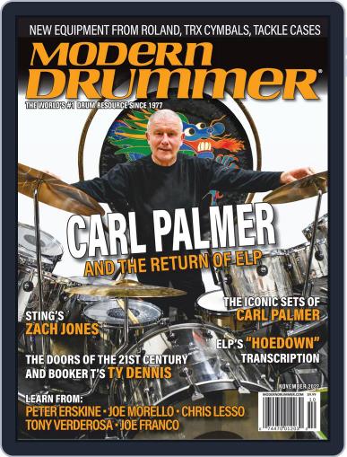 Modern Drummer November 1st, 2022 Digital Back Issue Cover