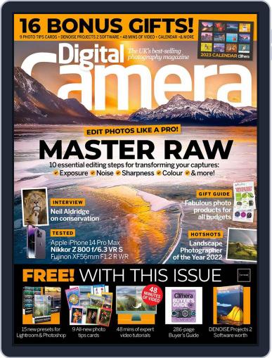 Digital Camera World December 1st, 2022 Digital Back Issue Cover