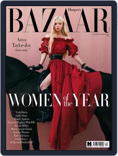 Harper's Bazaar UK December 1st, 2022 Digital Back Issue Cover