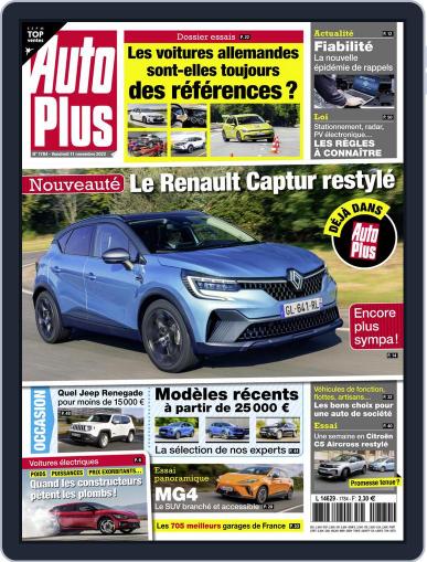 Auto Plus France November 11th, 2022 Digital Back Issue Cover