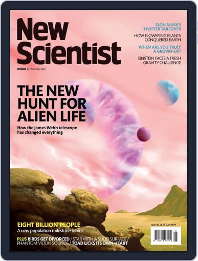 New Scientist International Edition November 12th, 2022 Digital Back Issue Cover