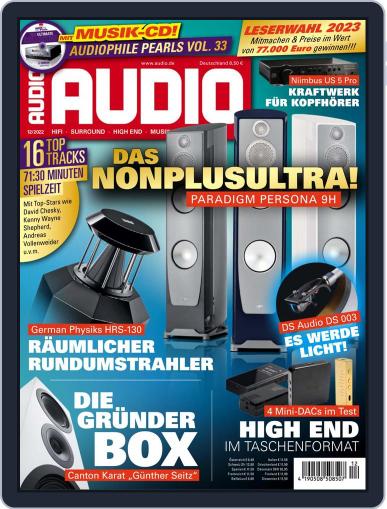 Audio Germany December 1st, 2022 Digital Back Issue Cover