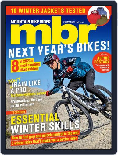 Mountain Bike Rider December 1st, 2022 Digital Back Issue Cover