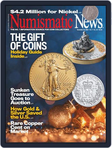 Numismatic News November 22nd, 2022 Digital Back Issue Cover